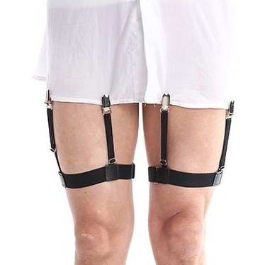 Kẹp giữ cố định áo sơ mi để sơ vin đóng thùng không bị xộc / Dây chống bung áo shirt stay