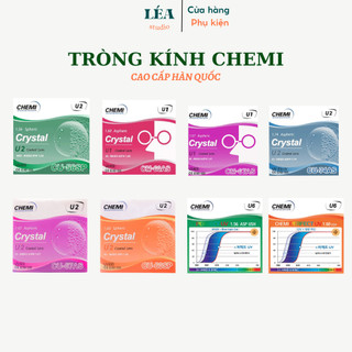   LÉA GLASSES  Tròng kính cận loạn có độ CHEMI mắt kính chống ánh sáng xanh hạn chế bám nước chống tia UV400 