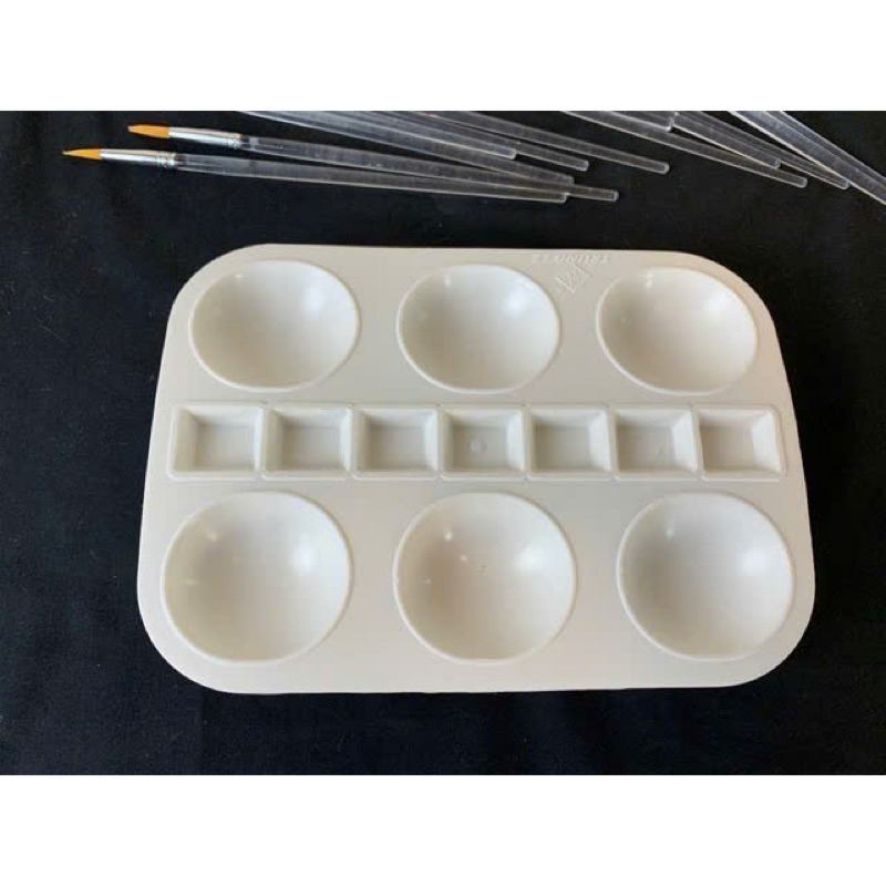 KHAY PHA MÀU CHŨ NHẬT 6 LỖ<Hàng đẹp>