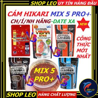 Cám HIKARI MIX 5 PRO+ Cám 5in1 tăng màu và size,bổ sung chất xơ,vitamin tăng đề kháng cá hồng my Đĩa,Cầu Vồng,Thần Tiên 