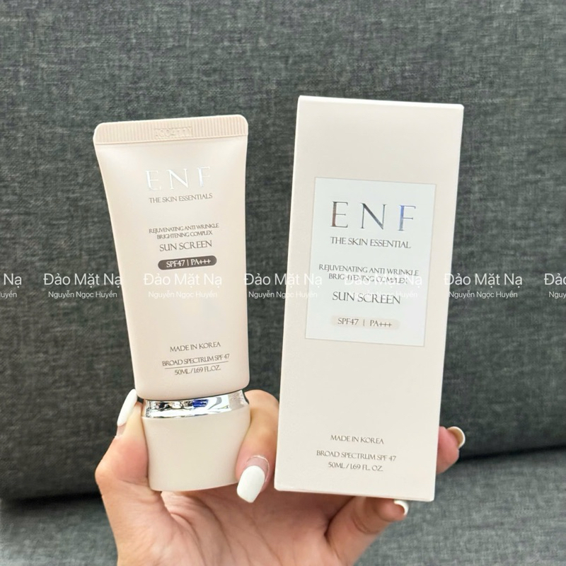   ĐMN  KEM CHỐNG NẮNG ĐA CHỨC NĂNG ENF TRẮNG DA TRẺ HÓA SPF47 