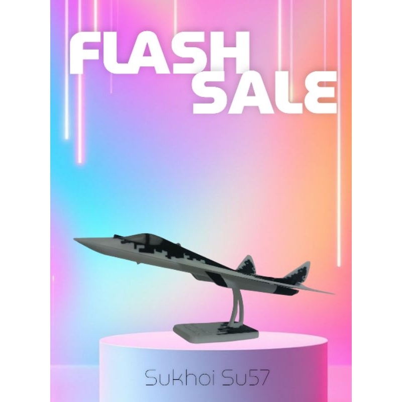 Mô hình Sukhoi Su57 in 3D