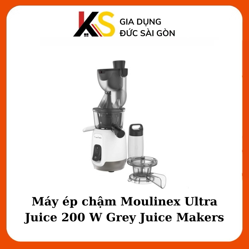 Máy ép chậm Moulinex Ultra Juice 200 W Grey Juice Makers (ZU600110)