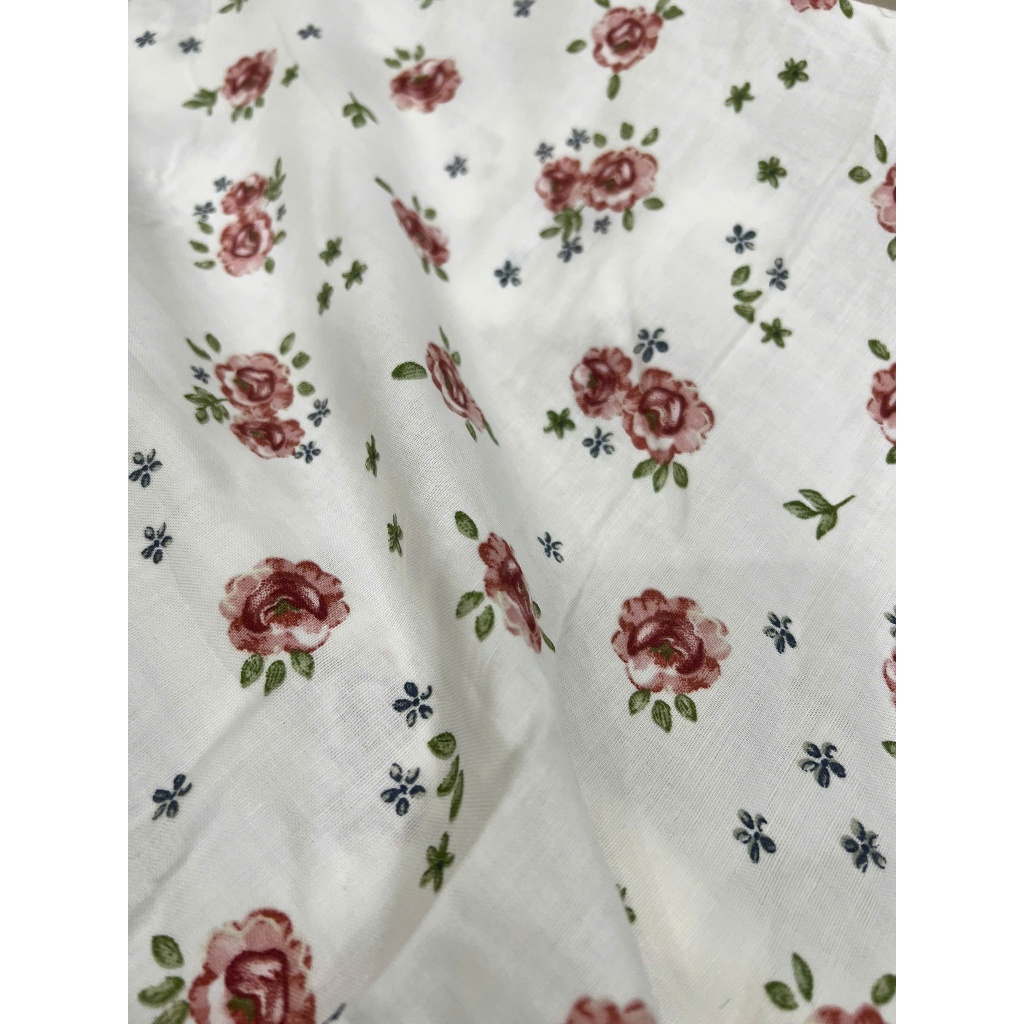 Vải cotton xô khổ 2m5, chuyên dùng may ga gối