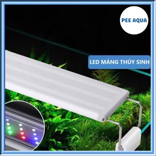 Đèn LED Máng Bể Thủy Sinh QL-S WRGB (Trắng Đổi Màu RGB), Loại 30-80cm, Giúp Lên Màu Cá, Cây Cảnh