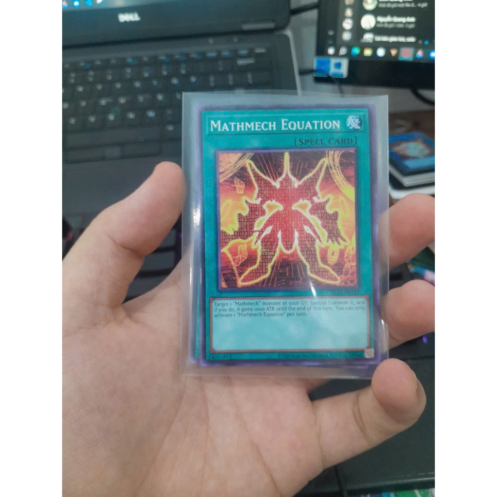 [ 20250516 ] Thẻ bài Yugioh Mathmech Equation ALIN-AE117