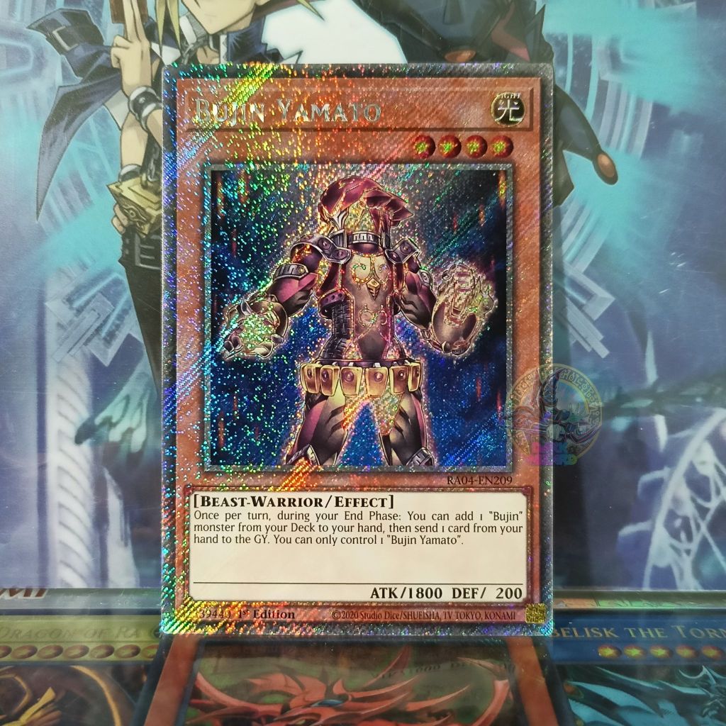 Bujin Yamato – RA04-EN209 – Platinum Secret Rare [Thẻ bài Yugioh]
