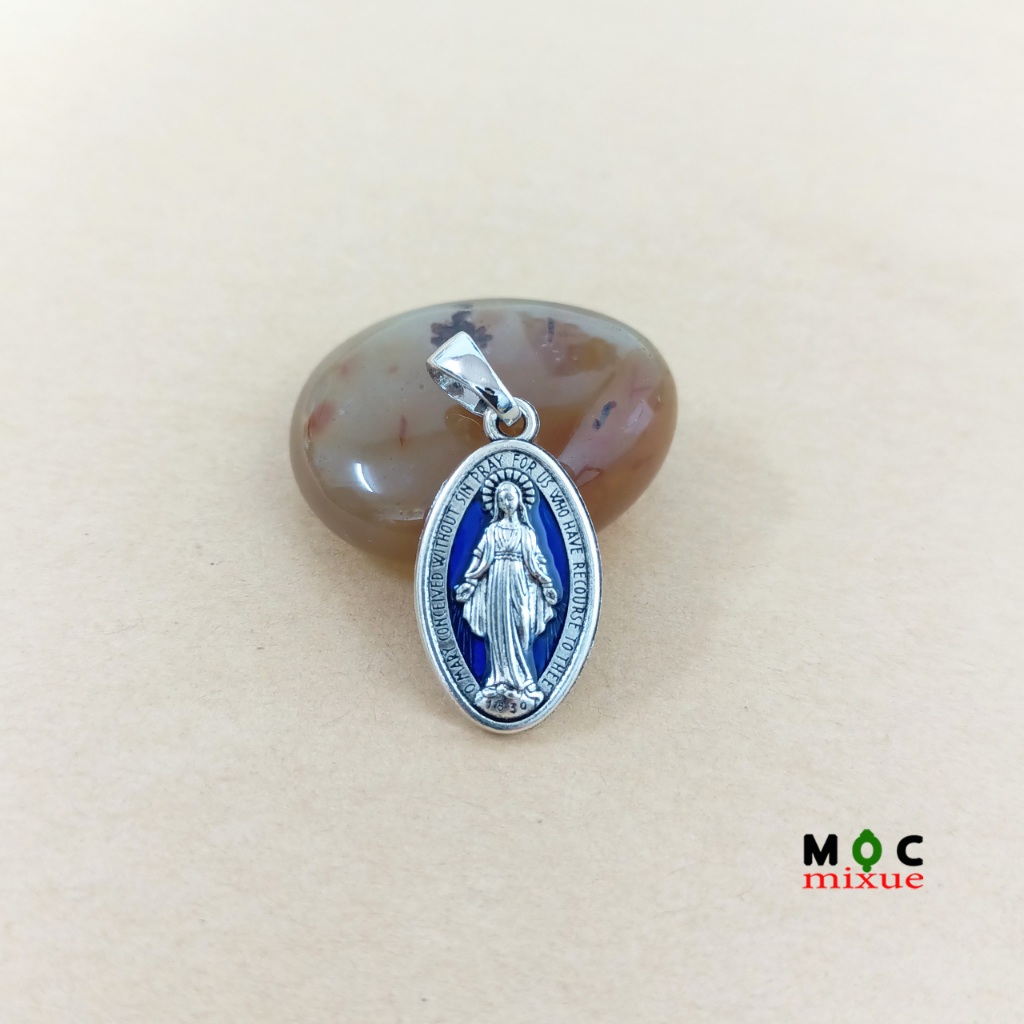 Mặt Dây Chuyền Nữ Đức Mẹ Đồng Trinh Maria Công Giáo Hình Tượng Mẹ Của Đức GiêSu Vật Phẩm Tín Điều