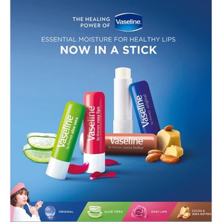 Son Dưỡng Môi Mềm Mại Vaseline Lip Therapy 4.8g [Dạng Thỏi]