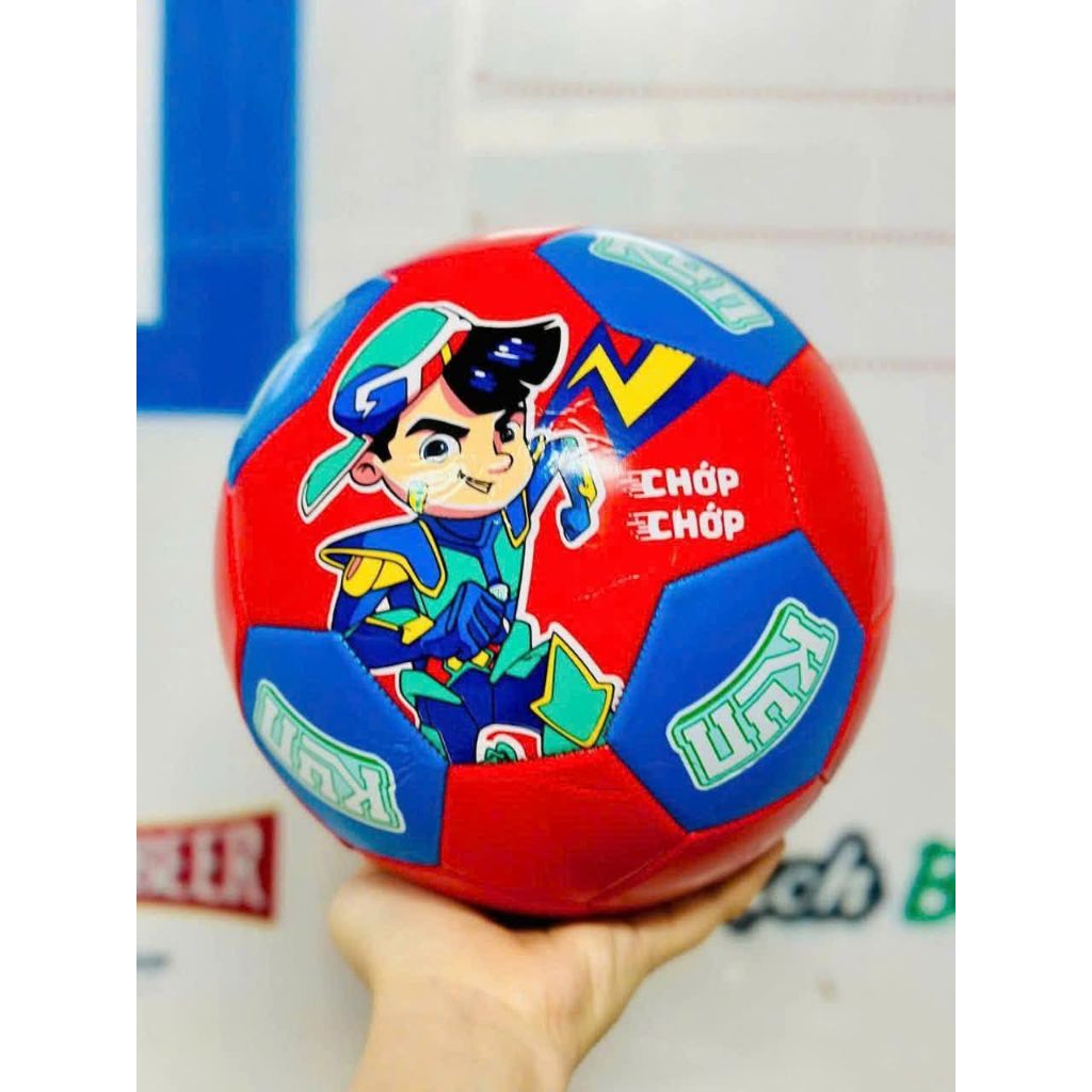 Bóng da kun dày dặn, hàng đẹp từng mũi khâu nhé bóng to ngang ngửa bóng đá world cup