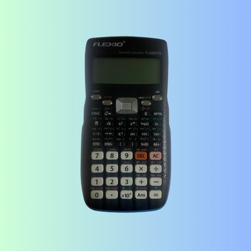 Máy tính cầm tay Flexio fx 680 vn cũ| Flexio fx 680VN đã qua sử dụng - Được cấp phép mangvào phòng t