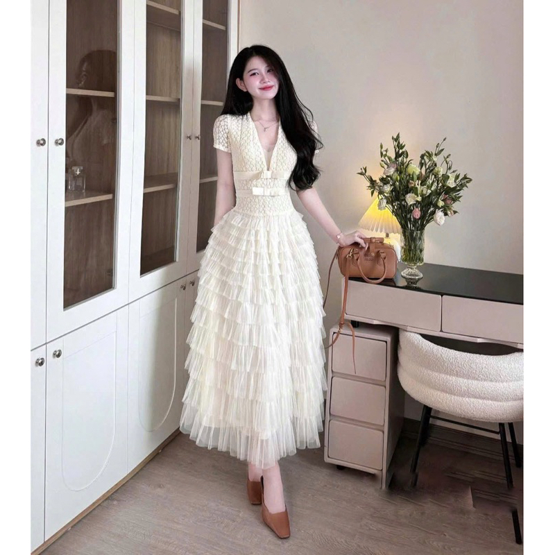Váy ren siêu sang chảnh