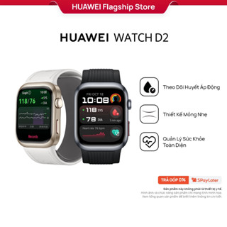 Đồng Hồ Thông Minh HUAWEI WATCH D2 | Theo Dõi Huyết Áp Động| Thiết Kế Mỏng Nhẹ | Quản Lý Sức Khỏe Toàn Diện
