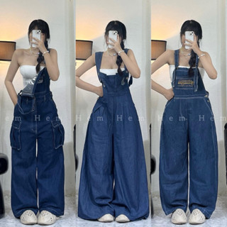 Yếm quần jean nữ 2hand