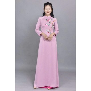 Áo dài lụa tây thi cao cấp ( giá áo)