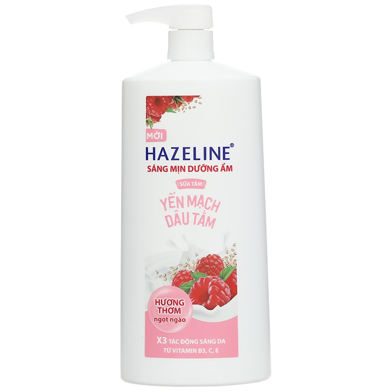 Sữa tắm Hazeline yến mạch dâu tằm 796ml