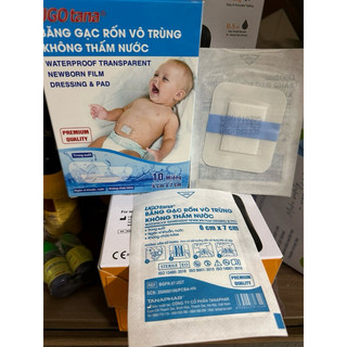 ✅ [LẺ 01 MIẾNG] Miếng Dán Rốn Cho Trẻ sơ sinh Tắm UGOTANA,miếng băng dán gạc dán rốn khi tắm cho trẻ em sơ sinh UGOTANA