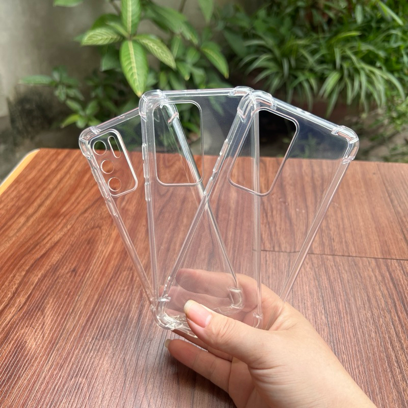 Ốp lưng dẻo silicon cho Huawei P40/ P40 Pro/ P40 Pro+ trong suốt và chống sốc 4 góc