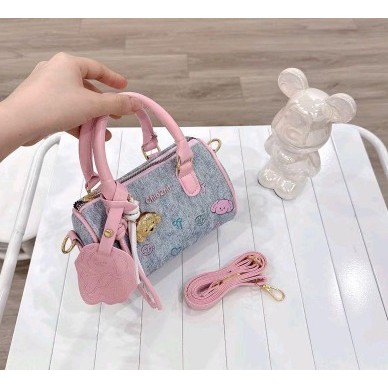 (Tặng Móc) Túi Xách Nữ Dáng Trống Chio Đeo Chéo Dễ Thương CUN789 | BigBuy360 - bigbuy360.vn