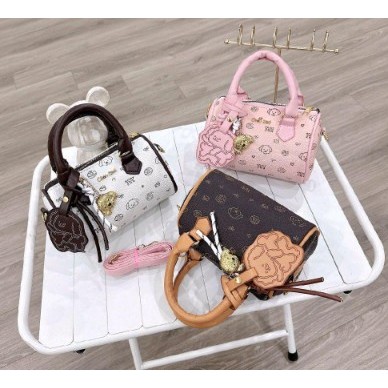 (Tặng Móc) Túi Xách Nữ Dáng Trống Chio Đeo Chéo Dễ Thương CUN789 | BigBuy360 - bigbuy360.vn