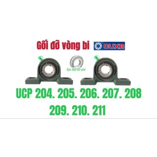 Gối đỡ vòng bi UCP 205  206  207  208  209  210 sử dụng cho sản xuất