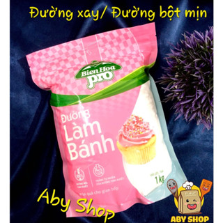 Đường xay Biên hòa 1kg, đường xay/ đường bột mịn chuyên dụng làm bánh, chế biến món ăn