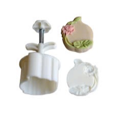 Khuôn trung thu 1 mặt Sen Nước 200gr