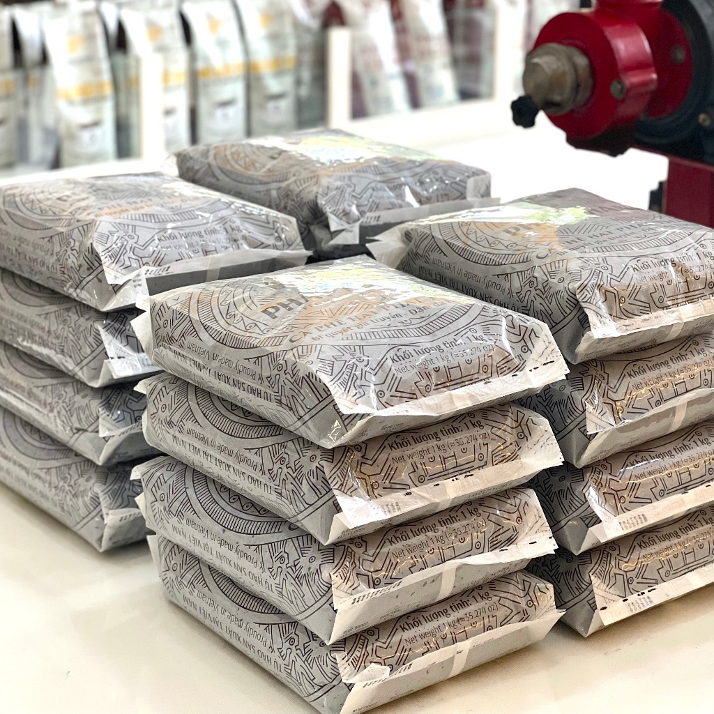 [Sỉ 5kg] Cà phê hạt Phát Thành - Pha phin pha máy - Robusta, Culi - Đậm đà hương vị - Cà phê Phát Thành
