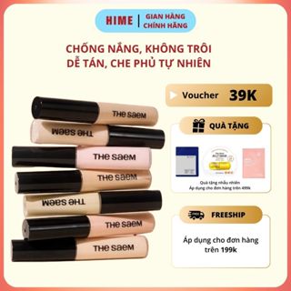  Kem che khuyết điểm The Saem Cover Perfection Tip Concealer Spf28 PA++  6.5g  Hàn Quốc 