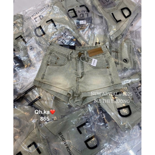 QUẦN SOOC JEANS ÔM BODY CHẤT CO GIÃN HÀNG QCL1 MS24865