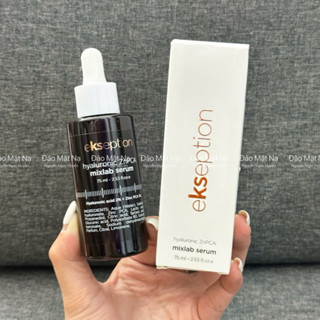 Serum Ekseption Hyaluronic ZnPCA tinh chất dành cho da mụn, kiềm dầu, se khít lỗ chân lông 75ml