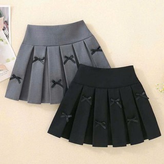  Chân váy đính nơ diệu đà cho mẹ và bé gái 12-55kg đi chơi đi học 