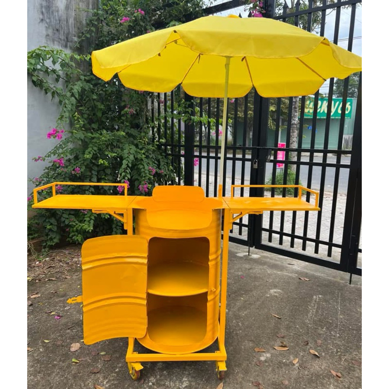 quầy cafe di động thùng phuy quầy take away