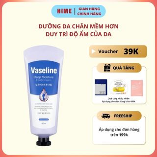 Kem dưỡng da chân Vaseline Deep Moisture Foot Cream Hàn Quốc 60ml