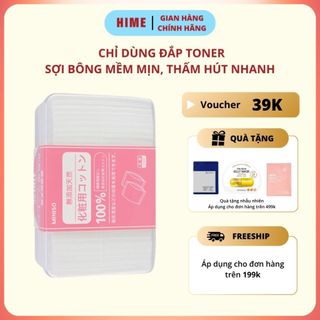  BÔNG TẨY TRANG MINISO NHẬT BẢN HỘP 1000 MIẾNG 