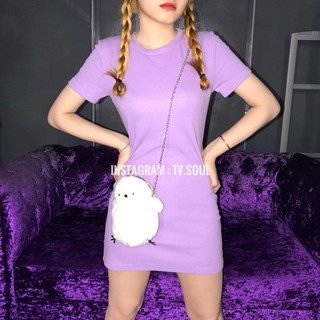 𝓢𝓪𝓵𝓮 [ẢNH THẬT] Đầm tay ngắn basic