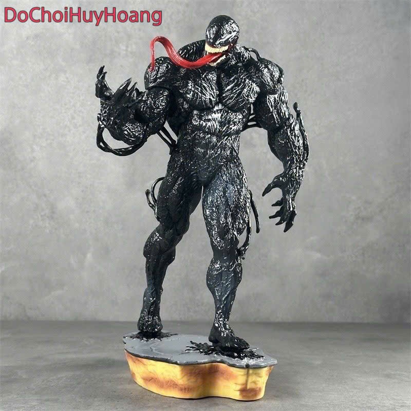 Mô hình tượng nhân vật Venom Đen cao 30cm