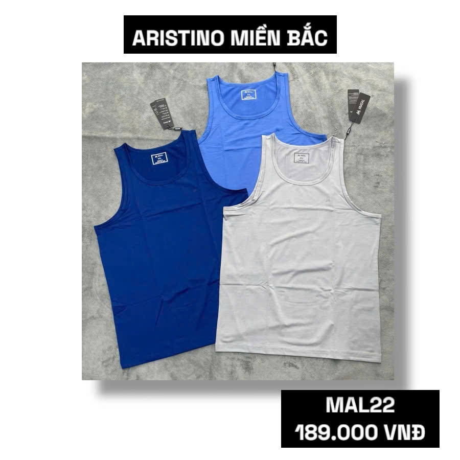 [MAL22] Áo Ba Lỗ Malta Vải Mềm Mịn Thoáng Mát, Vải Cotton Thoáng Khí