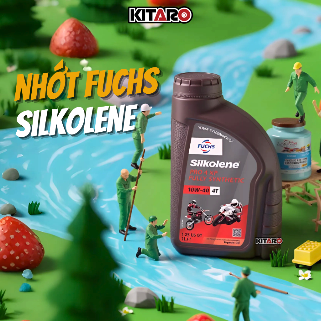 Nhớt Fuchs Silkolene Pro 4 10w40