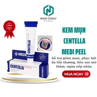  Tinh chất giảm mụn Medi Centella Portulaca Ampoule Serum 3in1 phục hồi da sau mụn mờ sẹo 