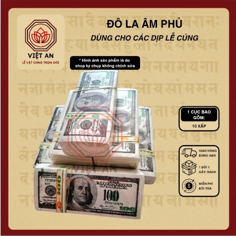 [VÀNG MÃ] đô la âm phủ - 1 cục 10 xấp