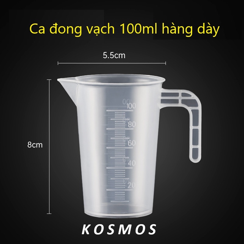 Ca đong định lượng 100ml có quai