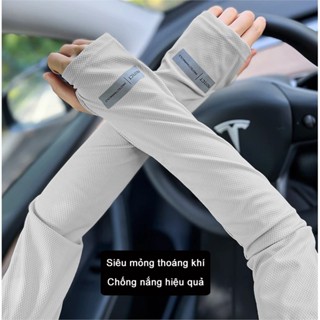 Bao tay chống nắng chống UV mát rượi thoáng khí
