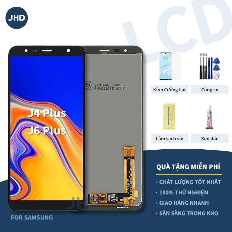 Dành Cho SAMSUNG Galaxy J4 PLUS J415 J6 PLUS J610 Lắp ráp màn hình LCD thay thế