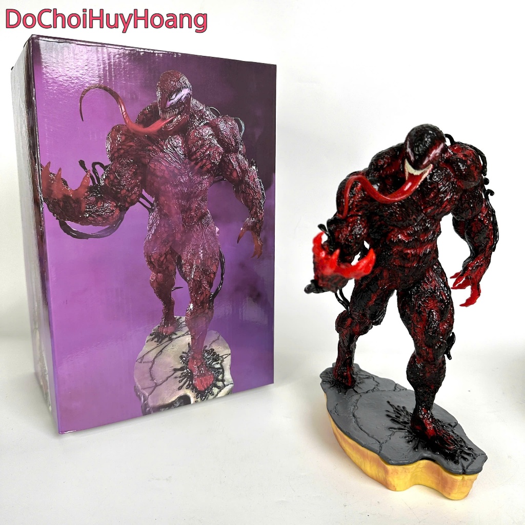 Mô hình tượng nhân vật Venom Đen cao 30cm