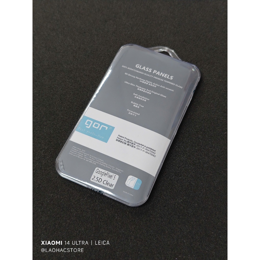 [LaoHac Store] Cường lực Gor Google Pixel 5 ( Trong Suốt )