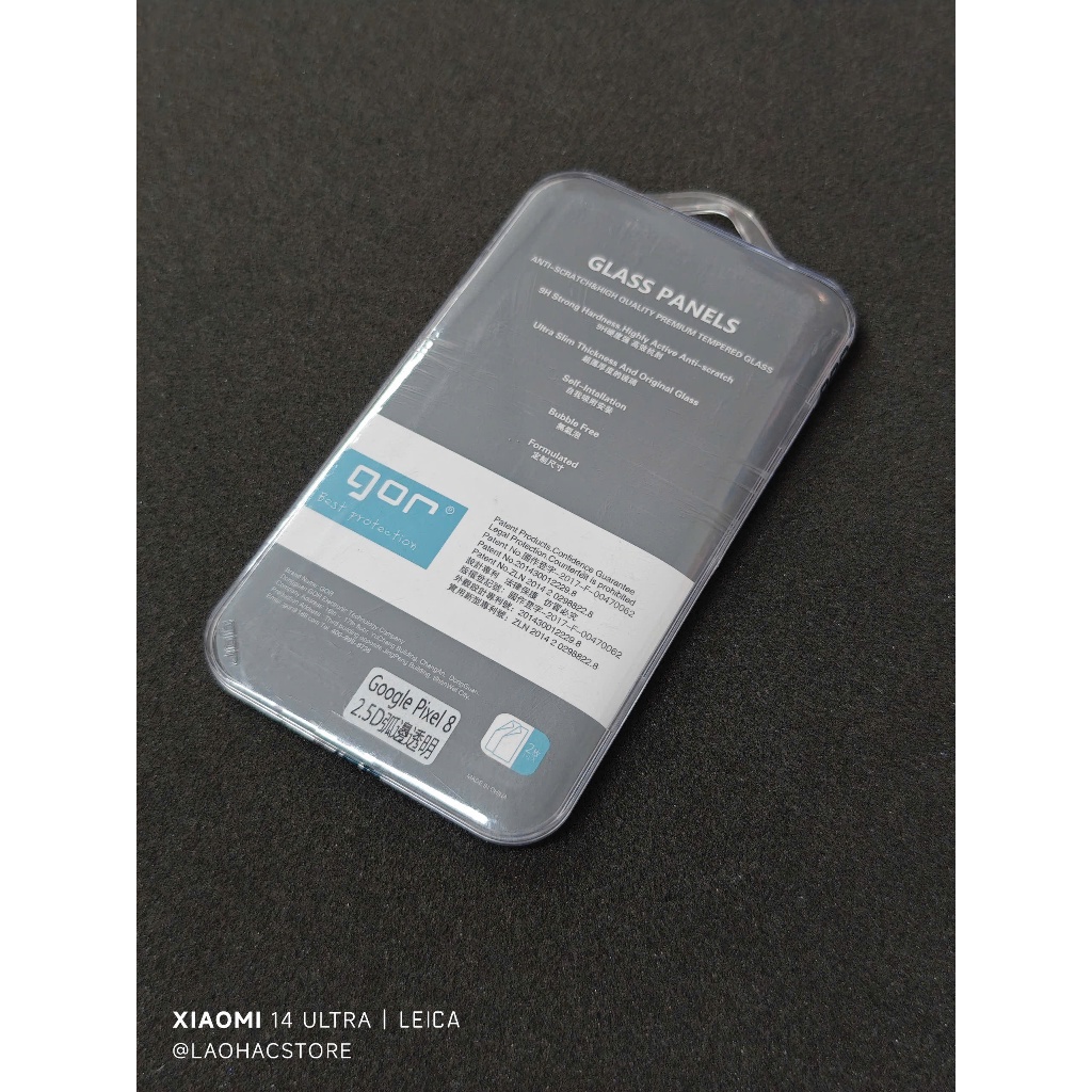 [LaoHac Store] Cường Lực Gor Google Pixel 8 (Trong Suốt)