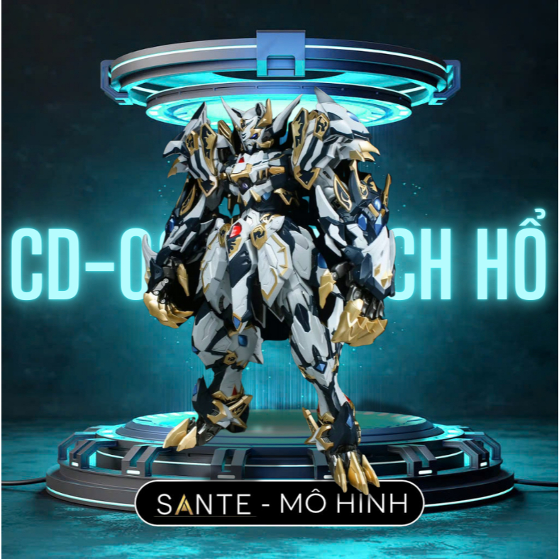 Mô Hình CD-02 Bạch Hổ - Cangdao