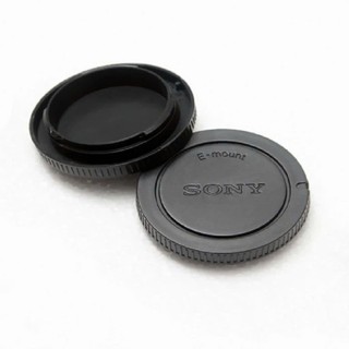 Bộ nắp đuôi lens Sony và nắp body máy ảnh Sony ngàm E (màu xám) cho dòng A7 và A6000...