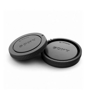 Bộ nắp đuôi lens Sony và nắp body máy ảnh Sony ngàm E (màu xám) cho dòng A7 và A6000...